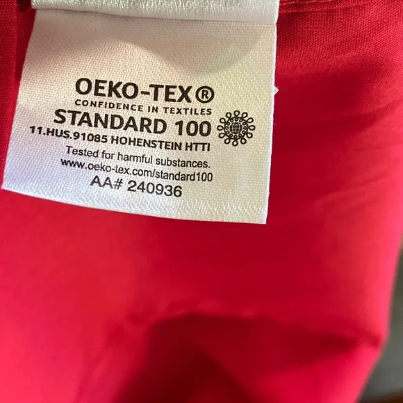 Madison Men's Red Dynamic Cooling Dress Shirt Extra Slim - Picture 5 of 5